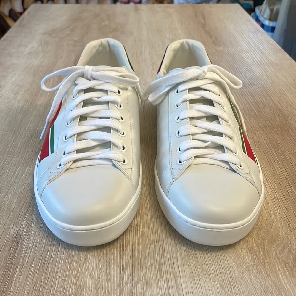 Gucci Ace Interlocking G Men’s Sneakers - 8 - Picture 3 of 8
